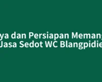 Biaya dan Persiapan Memanggil Jasa Sedot WC Blangpidie