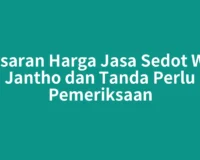 Kisaran Harga Jasa Sedot WC Jantho dan Tanda Perlu Pemeriksaan