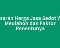 Kisaran Harga Jasa Sedot WC Meulaboh dan Faktor Penentunya