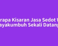 Berapa Kisaran Jasa Sedot WC Payakumbuh Sekali Datang?