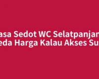 Jasa Sedot WC Selatpanjang Beda Harga Kalau Akses Sulit