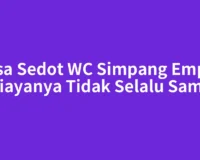 Jasa Sedot WC Simpang Empat Biayanya Tidak Selalu Sama