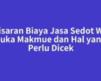 Kisaran Biaya Jasa Sedot WC Suka Makmue dan Hal yang Perlu Dicek