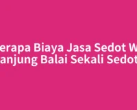 Berapa Biaya Jasa Sedot WC Tanjung Balai Sekali Sedot?