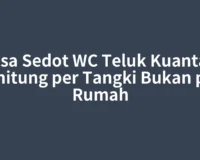 Jasa Sedot WC Teluk Kuantan Dihitung per Tangki Bukan per Rumah