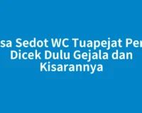 Jasa Sedot WC Tuapejat Perlu Dicek Dulu Gejala dan Kisarannya
