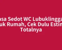 Jasa Sedot WC Lubuklinggau untuk Rumah, Cek Dulu Estimasi Totalnya