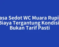 Jasa Sedot WC Muara Rupit: Biaya Tergantung Kondisi, Bukan Tarif Pasti